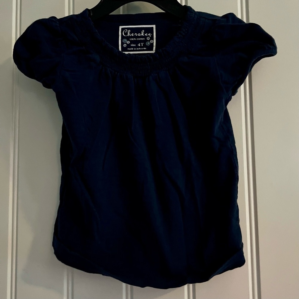 Navy Blue Top